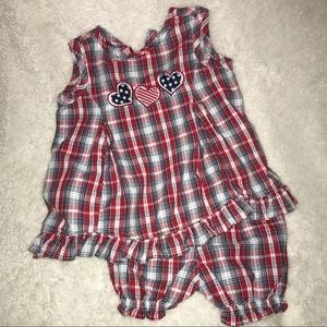 VTG Duck Head Patriotic Set Size 18 mo